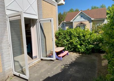 Openslaande deuren naar terras
